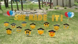Graduation Yard Greeting