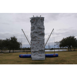 Rock Wall & Bungee Trampoline