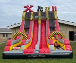 22 FT Xtreme Fun Run® Double Lane Slide