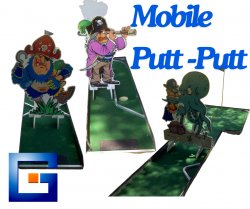 Mobile Pirate Putt Putt in Norton, OH. - Game Craze Party & Event Rentals