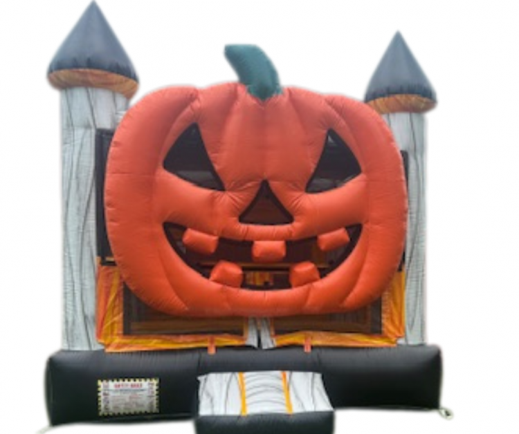 Halloween Pumpkin Bounce House