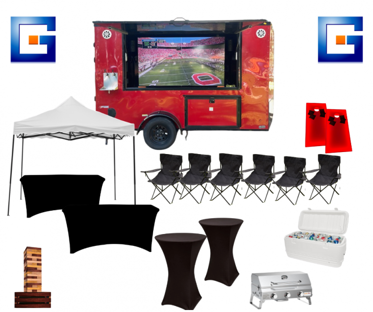 Game Craze Tailgate Trailer