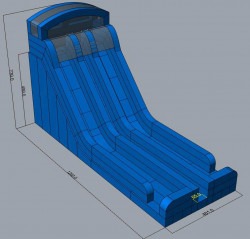 Dimensions202420Ft20Wet20Dry20Slide 1681527303.jpg Blue Crush 24' Dual Wet/Dry Slide