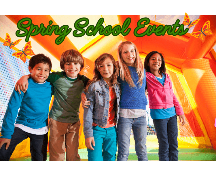 banner for spring school events n Norton, OH. - Game Craze Party & Event Rentals