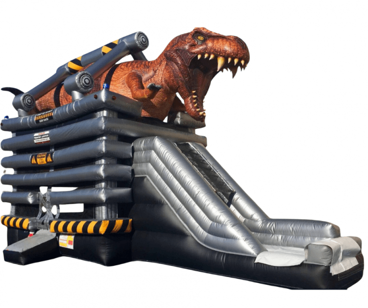 Jurassic Park bouncer in Norton, OH. - Game Craze Party & Event Rentals