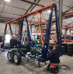 V520Trailer20 1737340397 V5 Ultimate Euro Bungee Trampoline 4 Station