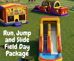 Field Day Run Slide and Jump Package