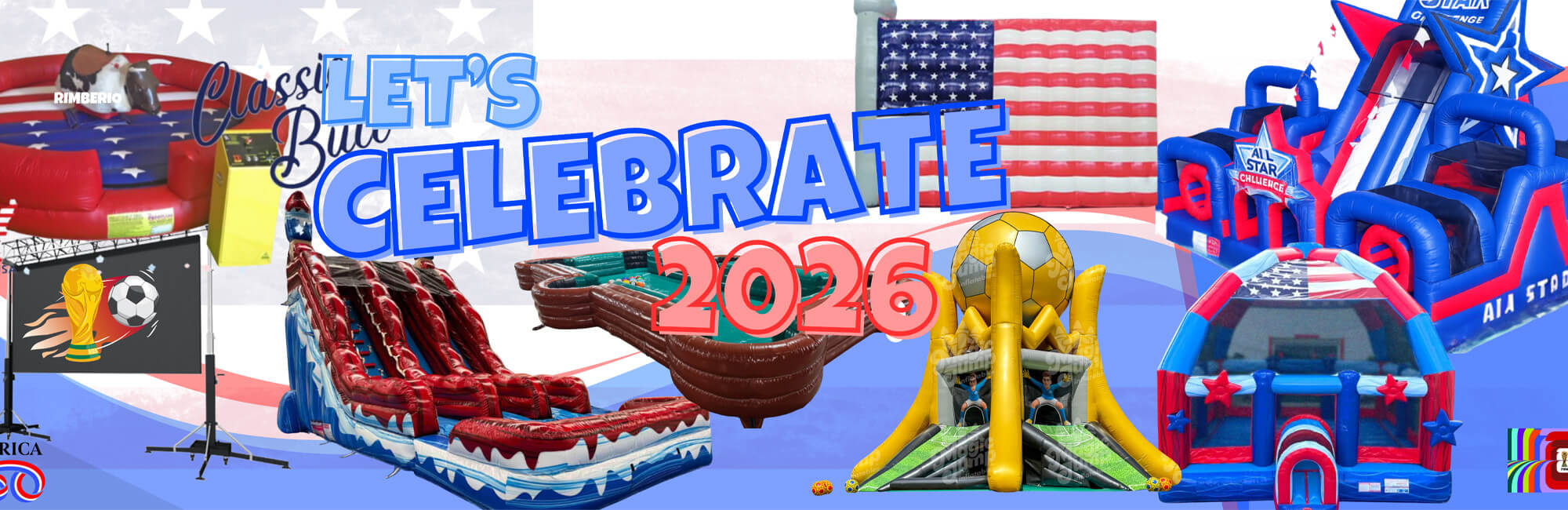 Let's Celebrate 2026 Rentals