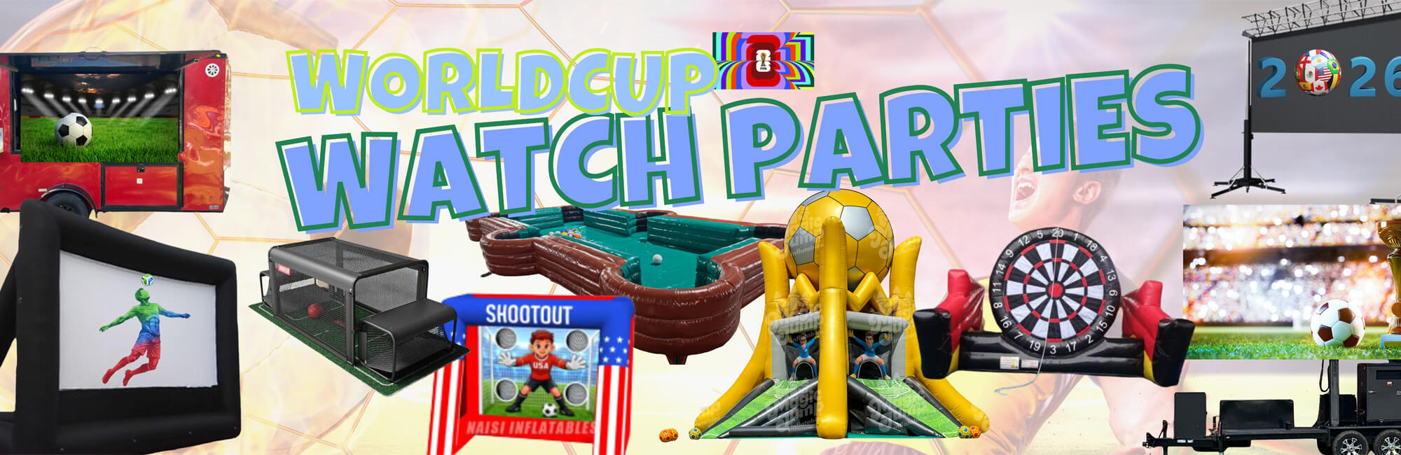 World Cup Inflatable Rentals