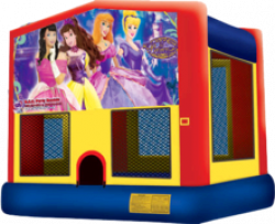 LilPrincessMod 203416018 2 Deluxe Themed Bounce House Combo