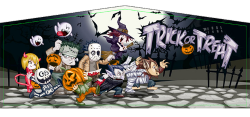 Trick20or20treat20halloween20banner 264841059 2 Deluxe Themed Bounce House Combo
