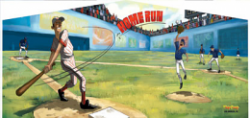 baseball20art20panel 670382063 2 Deluxe Themed Bounce House Combo