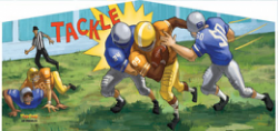 football20art20panel 118593822 2 Deluxe Themed Bounce House Combo